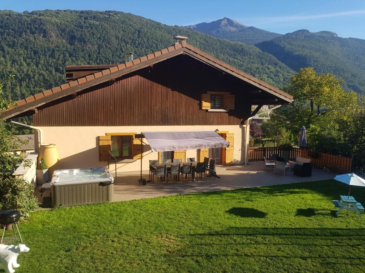 Chalet Avec Jacuzzi, Billard, Jardin Clos, Proche Paradiski ラ・プラーニュ エクステリア 写真