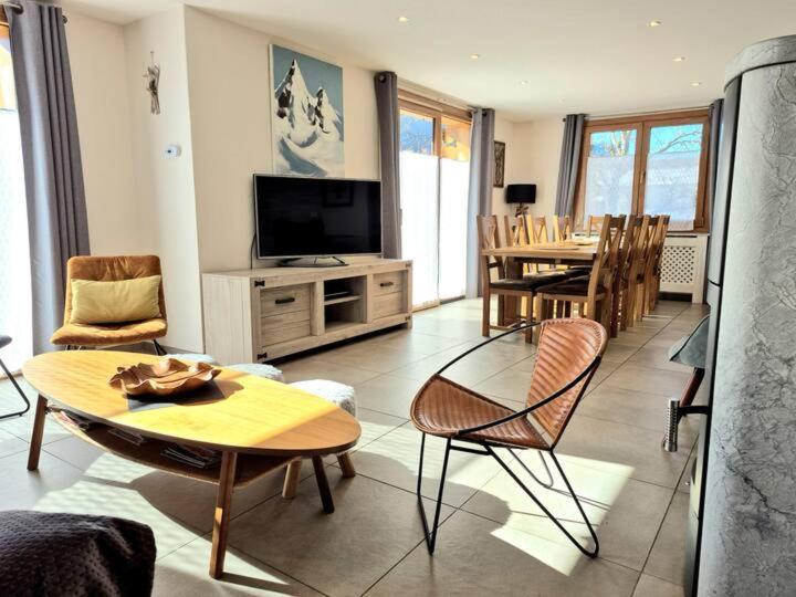Chalet Avec Jacuzzi, Billard, Jardin Clos, Proche Paradiski ラ・プラーニュ エクステリア 写真